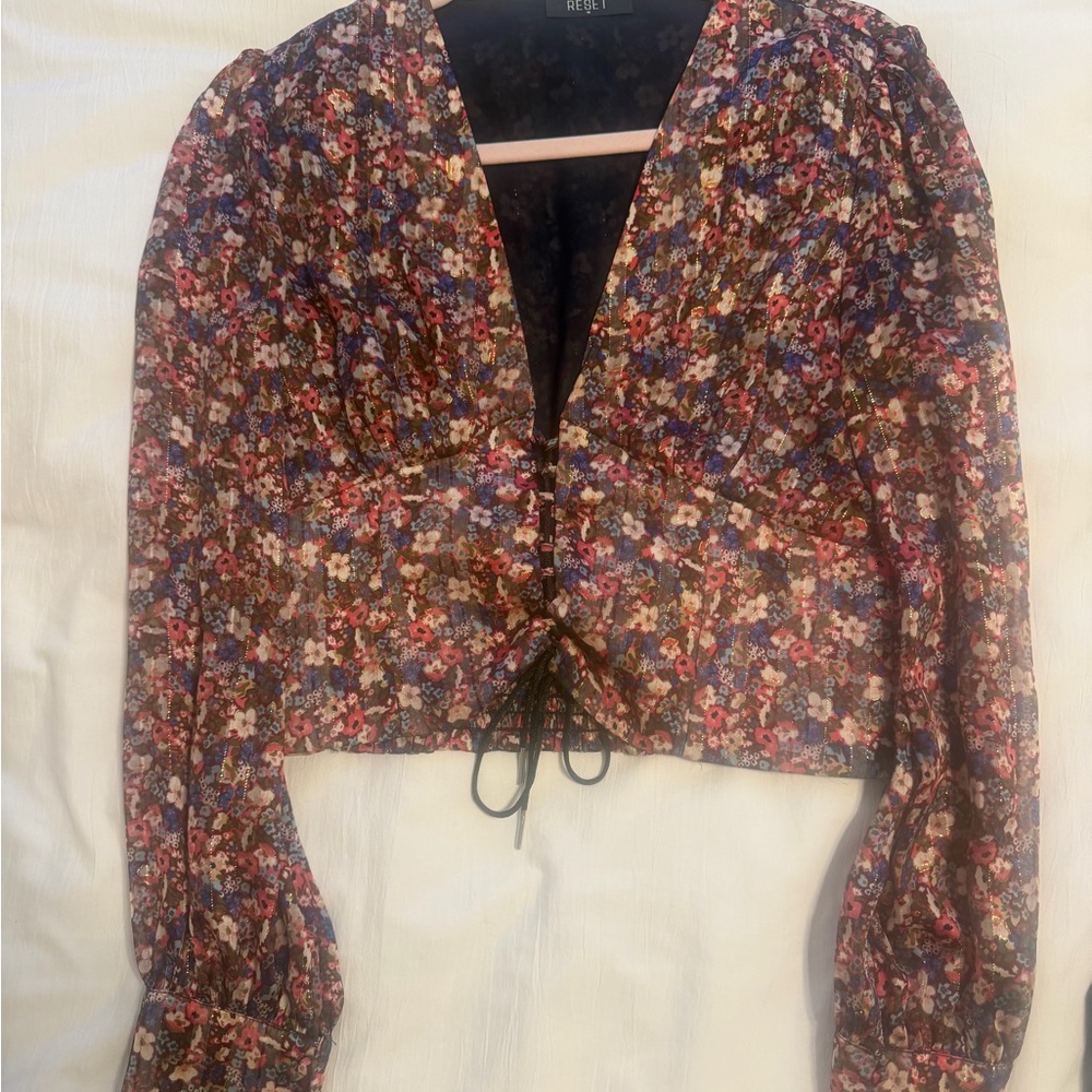 Floral Long Sleeve Top
